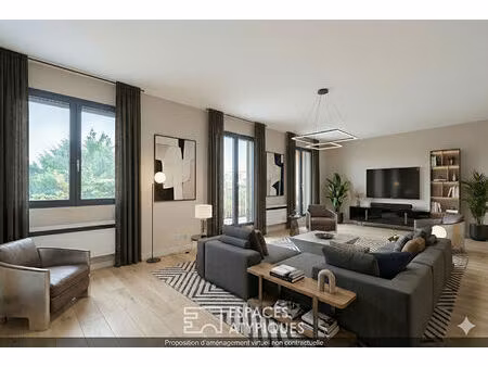 appartement à rénover en hypercentre avec terrasses et garage double