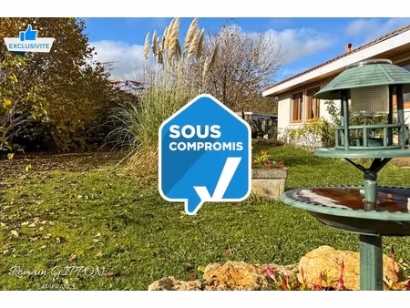 maison de plain-pied à vendre – 4 pièces – 117 m² – terrain 1100 m² – quartier toulaire à 