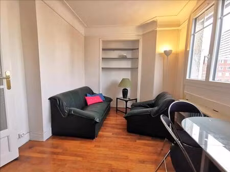 appartement - 7ème étage - 27,30 m2 - 2 pièces - meublé