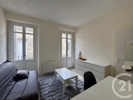 appartement studio à louer - 1 pièce - 18,25 m2 - bordeaux - 33 - aquitaine
