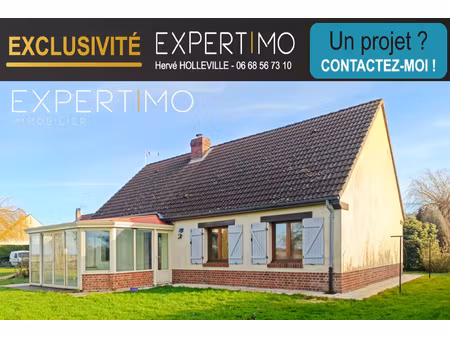 maison avec garage et véranda – secteur prisé de saint-firmin-lès-crotoy