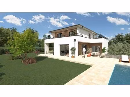 terrain avec maison neuve à vendre