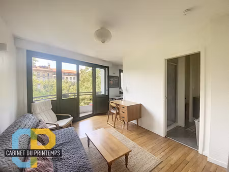 location t1 - 21.87m2 meublé - quartier jean jaurès