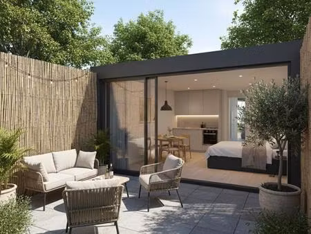 studio avec terrasse à proximité directe du parc de sceaux