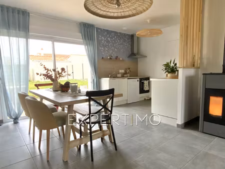 angles - maison de plain-pied t4 de 2023 de 78 m2 avec 3 cha