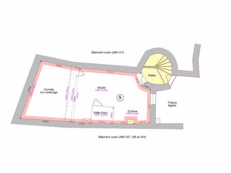 vente appartement 1 pièce 32 m² albertville (73200)