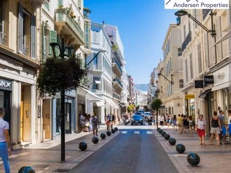 vente commerce 2 pièces 45 m² cannes (06400)