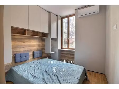 t2 meublé climatisé camas rez de chaussée surélevé marseille 5ème