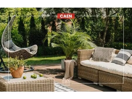 vente appartement neuf 4 pièces 74m2 caen - 322000 € - surface privée