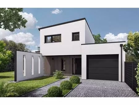 terrain avec maison neuve à vendre