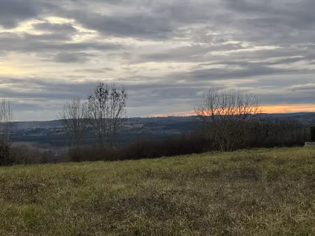 terrain a batir avec vue dominante