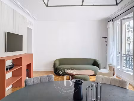 location meublée appartement 2 pièces 51.75 m² à paris 17ème (75017), 2 270 €