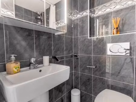 un appartement de type 2 pièces meublé