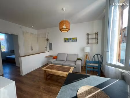 antibes - proche centre - lumineux 3 pieces meuble