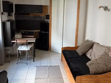 location appartement 1 pièce 17m2- quartier ile verte