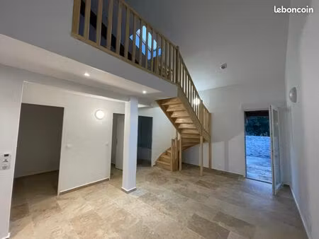 à louer – superbe logement 80 m² avec mezzanine & extérieur – boisviel sud route de port s