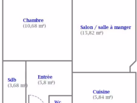 vente appartement 2 pièces 42.93 m² à thiais (94320), 139 000 €