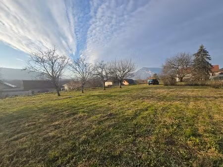 terrain plat constructible 956 m² zone ub1 - chindrieux