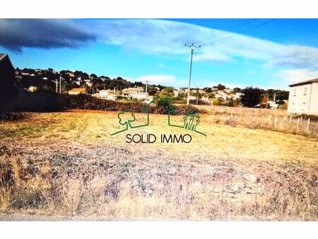 terrain constructible à vendre