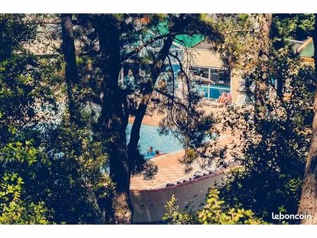 mobil-home de standing de 40m2 sur son terrain privé de 360 m2