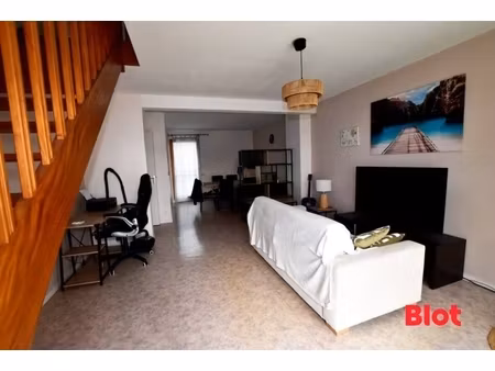 a louer blot immobilier - montauban de bretagne centre ville - appartement t3 duplex 65 m²