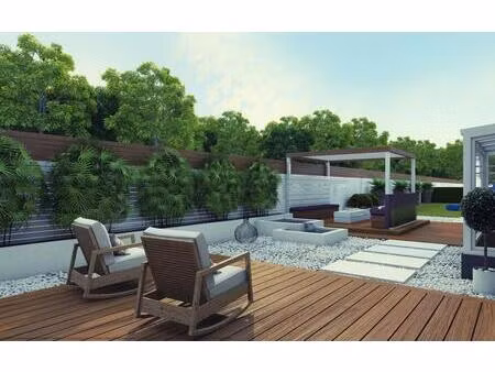 t3 neuf avec 123m² de jardin privatif : votre oasis en ville !