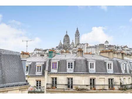 jules joffrin - 2 pièces vue sacré coeur
