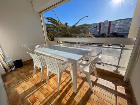 carnon studio cabine 25 m2 terrasse