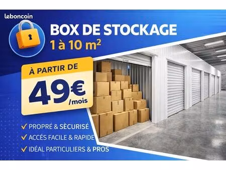 box de stockage