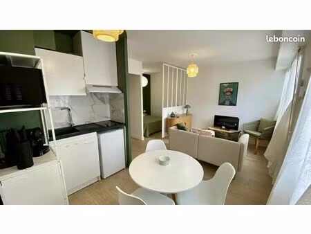 studio meublé 31m²