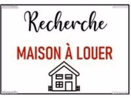 recherche maison à louer