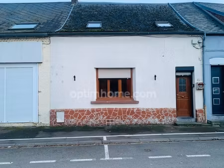 maison mitoyenne-108 m2-6 pieces montigny en cambresis (59)