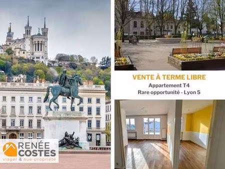 vente à terme libre sur 120 mois - lyon (69005)