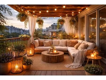 superbe appartement avec terrasse - coeur gratte-ciel