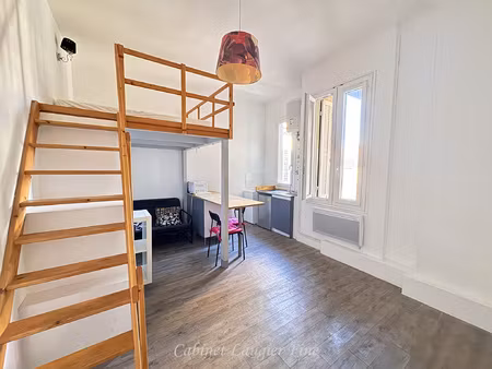 studio meublé avec mezzanine boulevard baille 13006 marseill