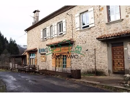 propriété de 266 m2 sur la commune d'aizac 07530