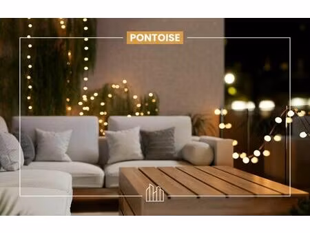 vente appartement neuf 3 pièces 61m2 pontoise - 272000 € - surface privée