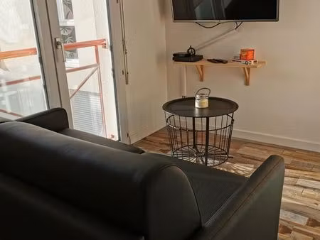 appartement meublé t2 26m2 à louer bail mobilité de fin février à juin 2026