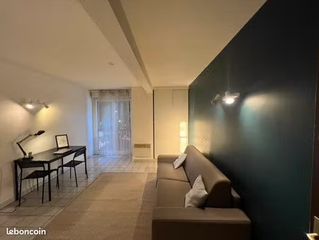 toulouse – studio meublé 21 m² avec parking – quartier rangueil