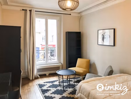 vente appartement 3 pièces 57 m² paris 18 (75018)