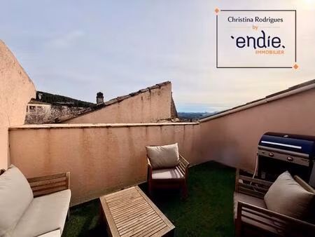lorgues maison de village t5 avec terrasse et cave