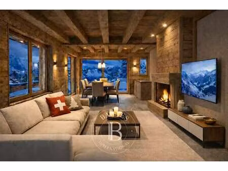 chalet de luxe à vendre à megève : 1 790 000 € | 122m²