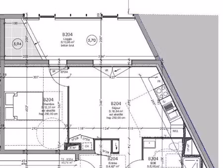 appartement à louer 2 pièces 40.8 m² - tours (37) - 630€