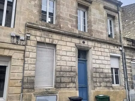 vente appartement 1 pièce 18 m² bordeaux (33000)