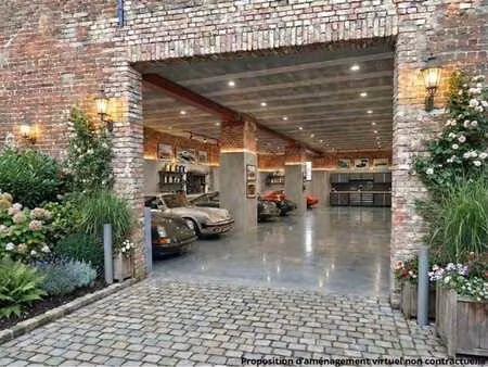 lot 2 – volume polyvalent en retrait (± 210 m²)