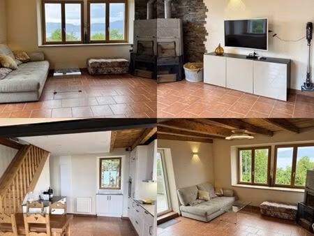 maison meublée avec vue incroyable sur le lac leman
