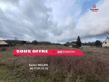 terrain constructible à vendre