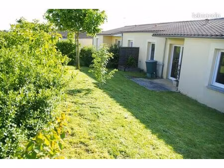 maison t3 avec jardin à niort dans lotissement calme