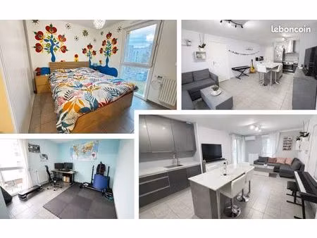 appartement 3 pièces 54m² climatisé