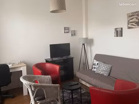 t2 meublé 48m2 secteur gare